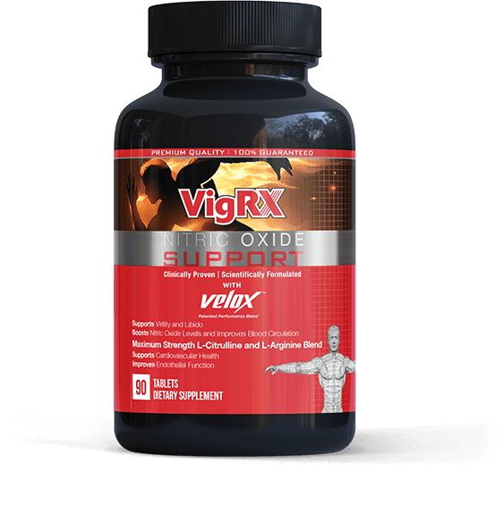 VigRX Nitric Oxide Support bottle