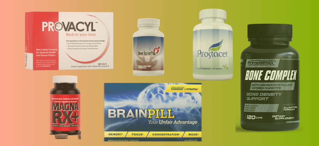 Men's health supplements over 50