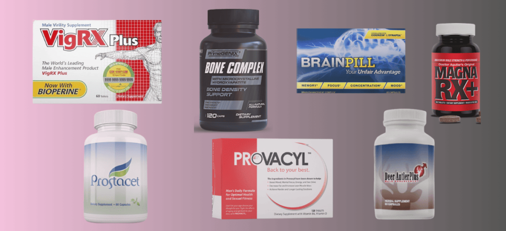 Men's health supplements over 60
