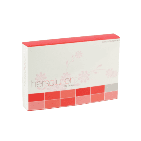 Hersolution pills white and red pack