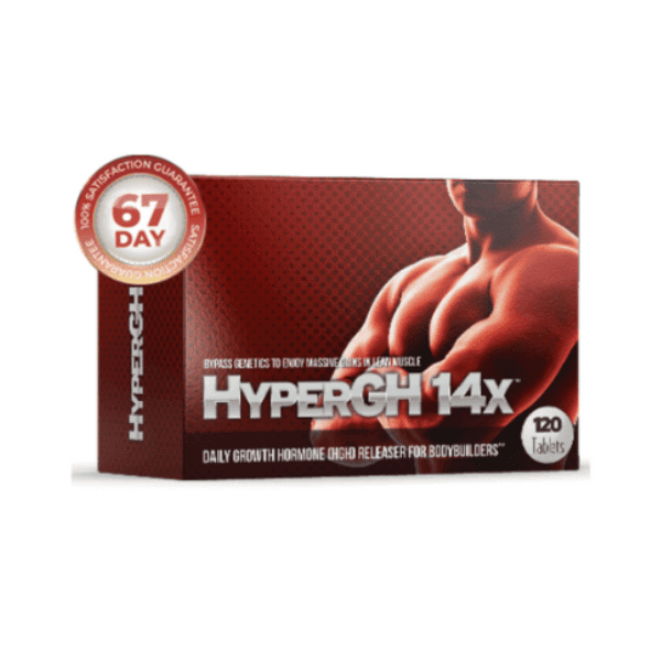 HyperGH 14X pack in maroon red color