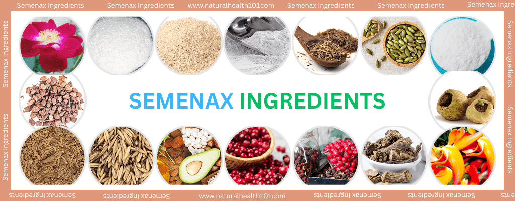 All Semenax Ingredients images