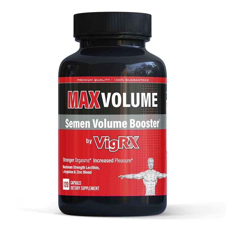 VigRX Max Volume black and red supplement bottle pack