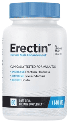 Erectin natural male enhancement supplement bottle pack