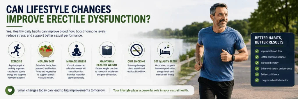 Healthy lifestyle habits such as exercise, nutritious food, stress management, and quality sleep